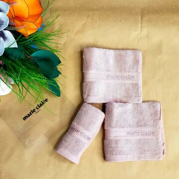 Marie Claire Paris Micro Claire 3'Lü El Havlusu Gül Kurusu
