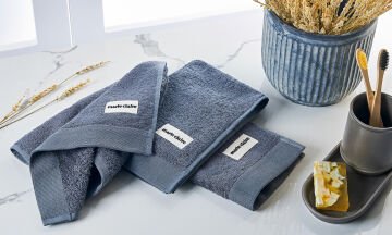 Marie Claire Paris Bambu Laure 3'Lü El Havlusu Antrasit