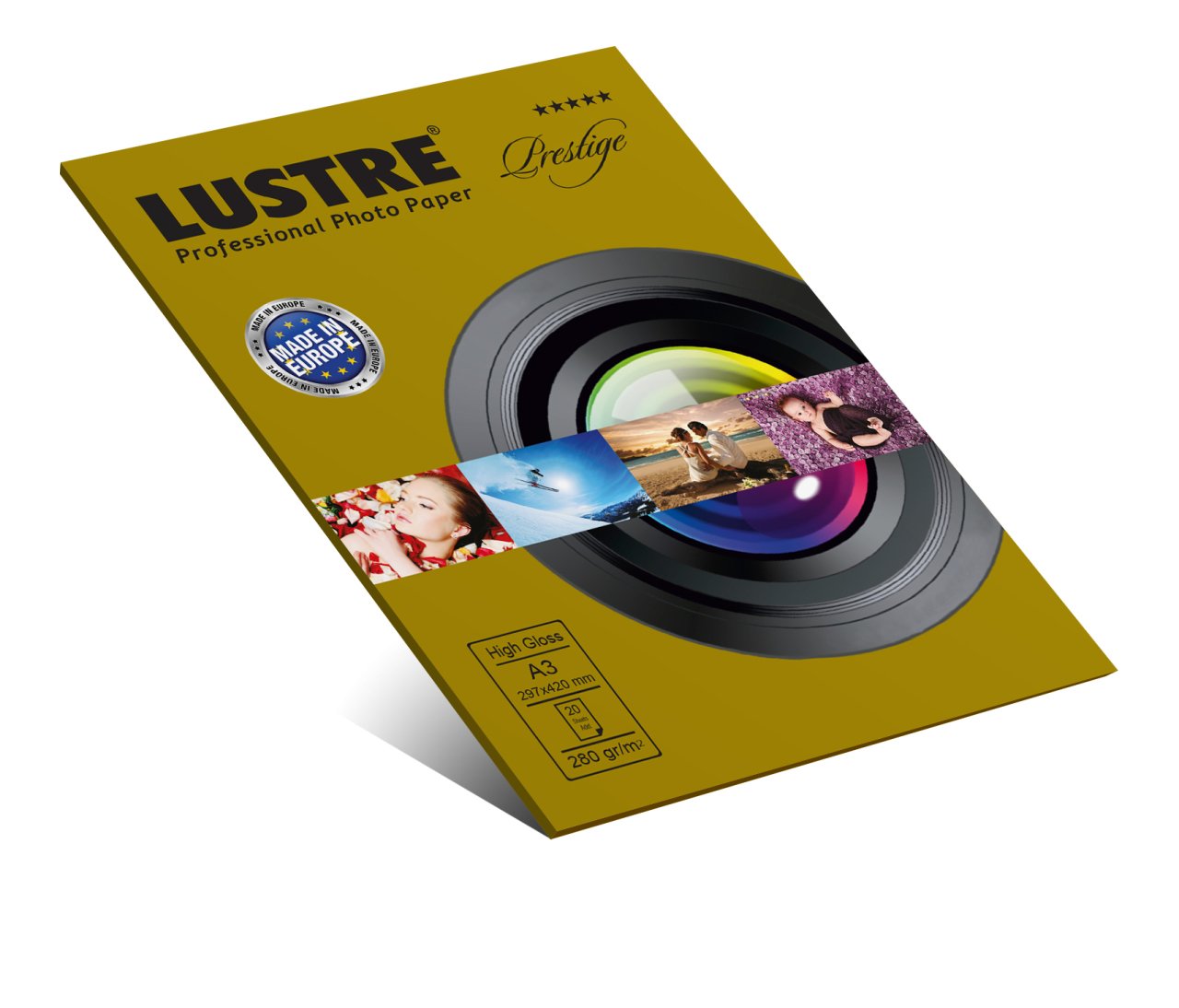 Lustre Prestige Parlak 33X68 cm 280 gr Fotoğraf Kağıdı
