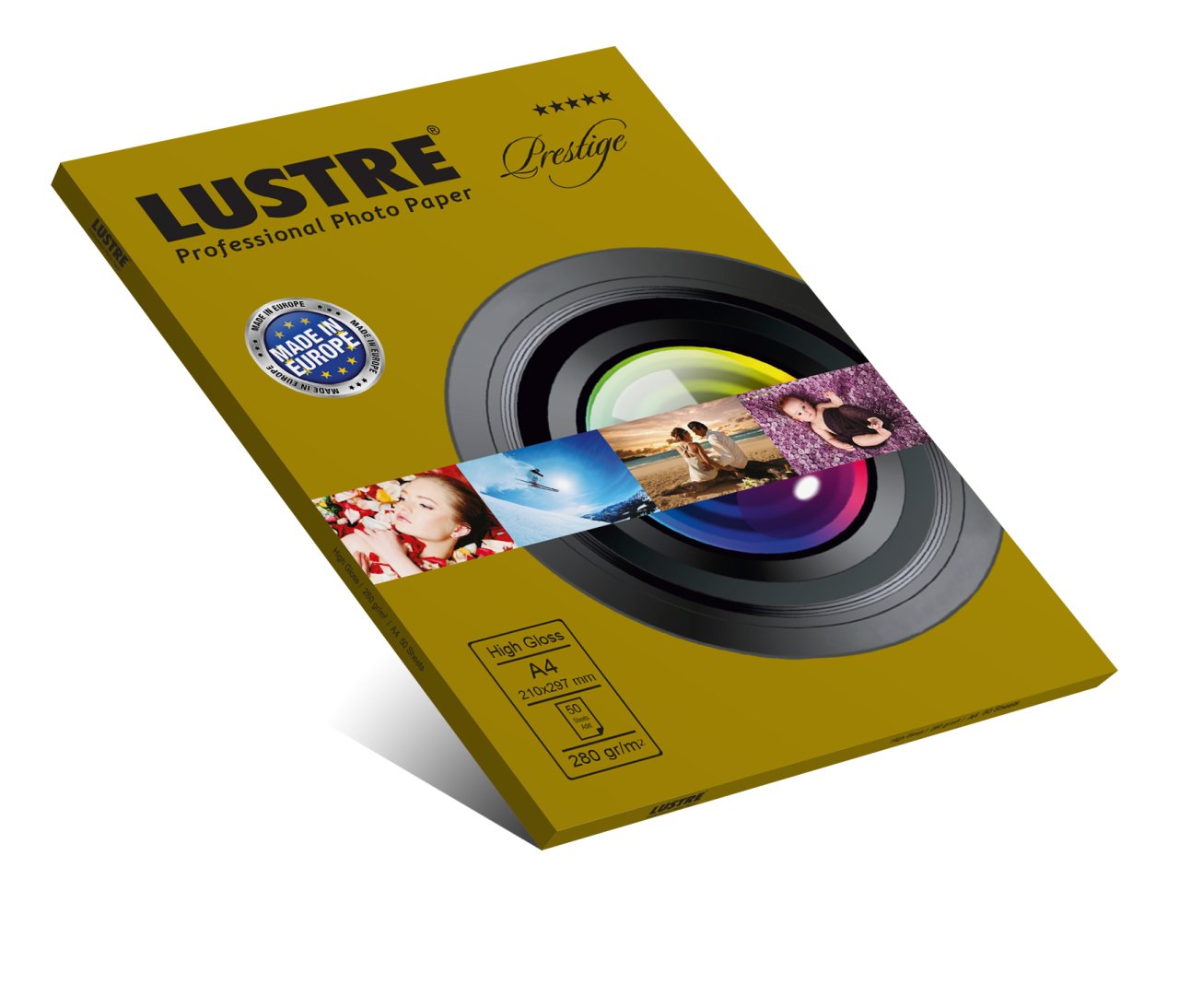 Lustre Prestige Parlak A4 280 gr Fotoğraf Kağıdı