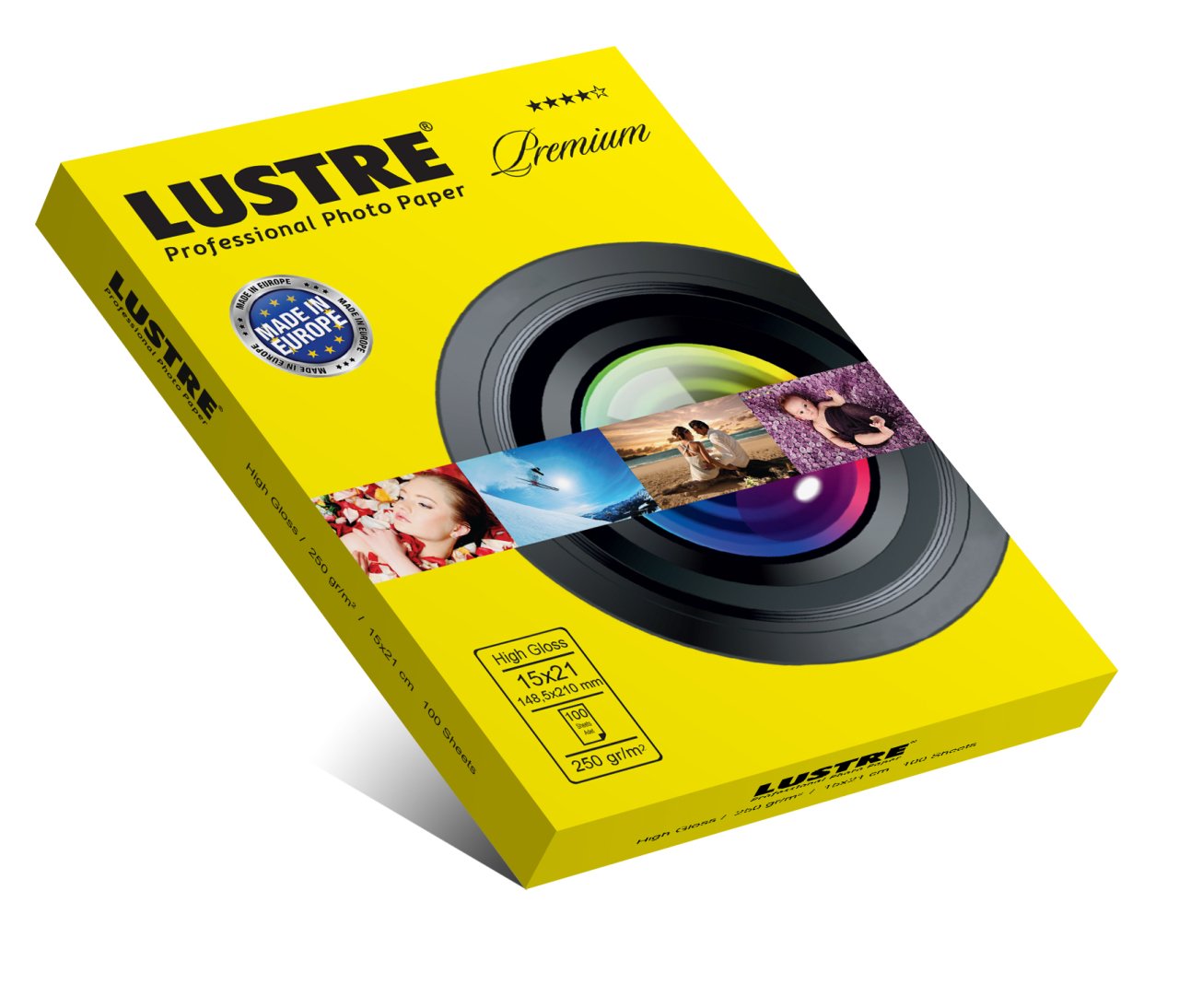 Lustre Premium Parlak 15X21 255 g Fotoğraf Kağıdı