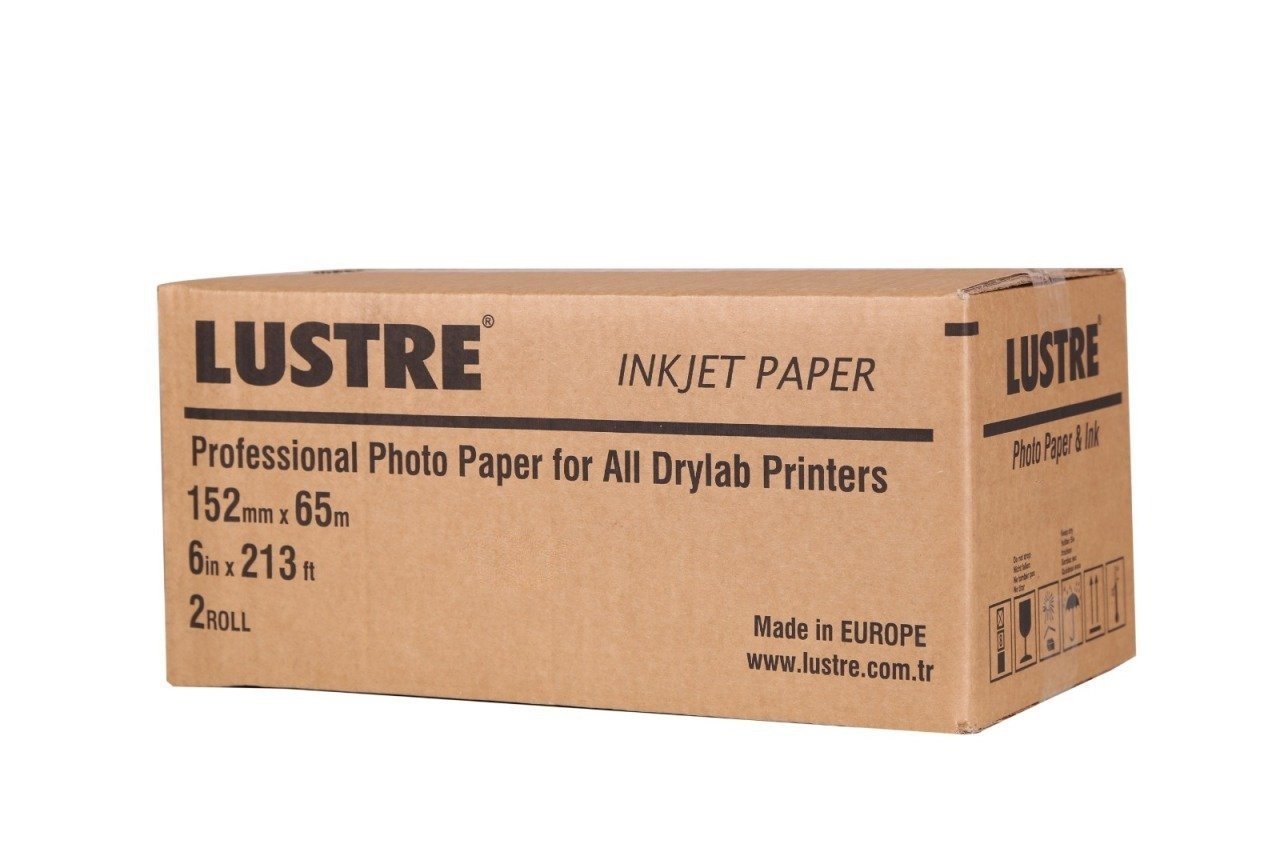 Lustre Premium Parlak 15,2cmX65m 255 g Fotoğraf Kağıdı (Koli de 2 rulo bulunmaktadır )