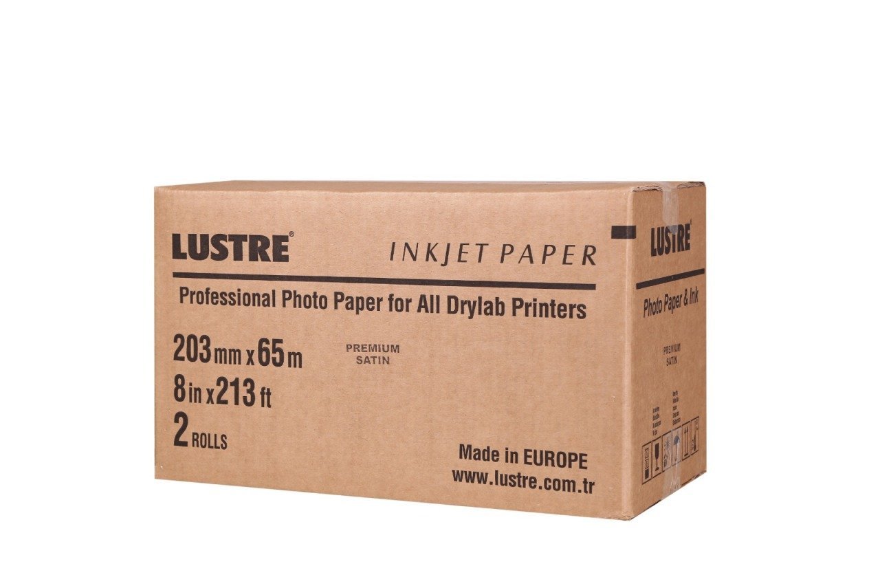 Lustre Premium Satin 20,3cmX65m 255 g Fotoğraf Kağıdı