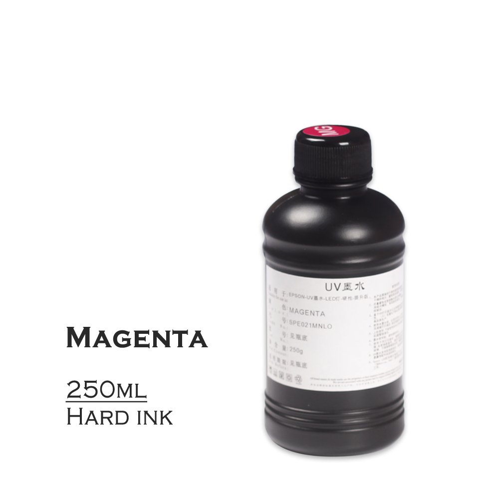 Uv Mürekkep 250 ml-Magenta- Sert Zemin