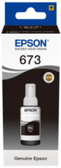 Epson T673 Siyah L800 / L810 / L850 / L1800 için  70 ml Orijinal Mürekkep