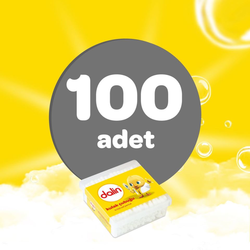 Dalin x 6 Adet Kulak Çubuğu 100 Adet