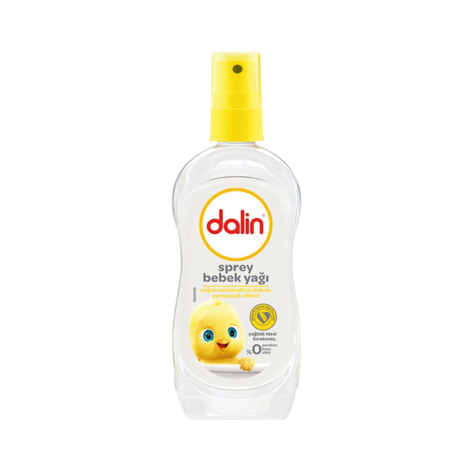 Dalin x 4 Adet Sprey Bebek Yağı Klasik- Bıcı Bıcı 200 ml
