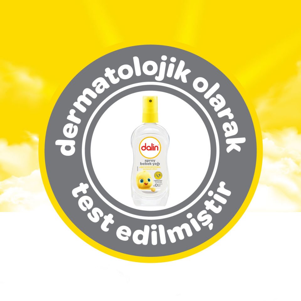 Dalin x 4 Adet Sprey Bebek Yağı Klasik- Bıcı Bıcı 200 ml