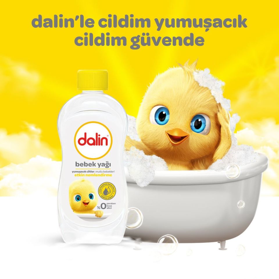 Dalin x 4 Adet Bebek Yağı - Klasik 500 ml