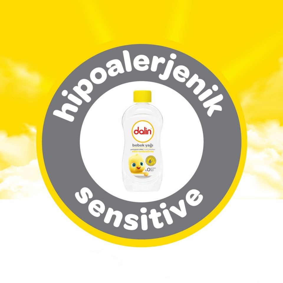 Dalin x 4 Adet Bebek Yağı - Klasik 500 ml
