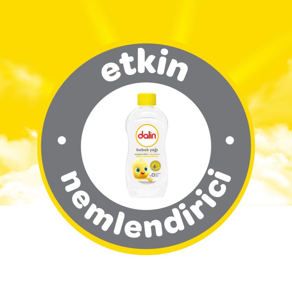 Dalin x 4 Adet Bebek Yağı - Klasik 500 ml