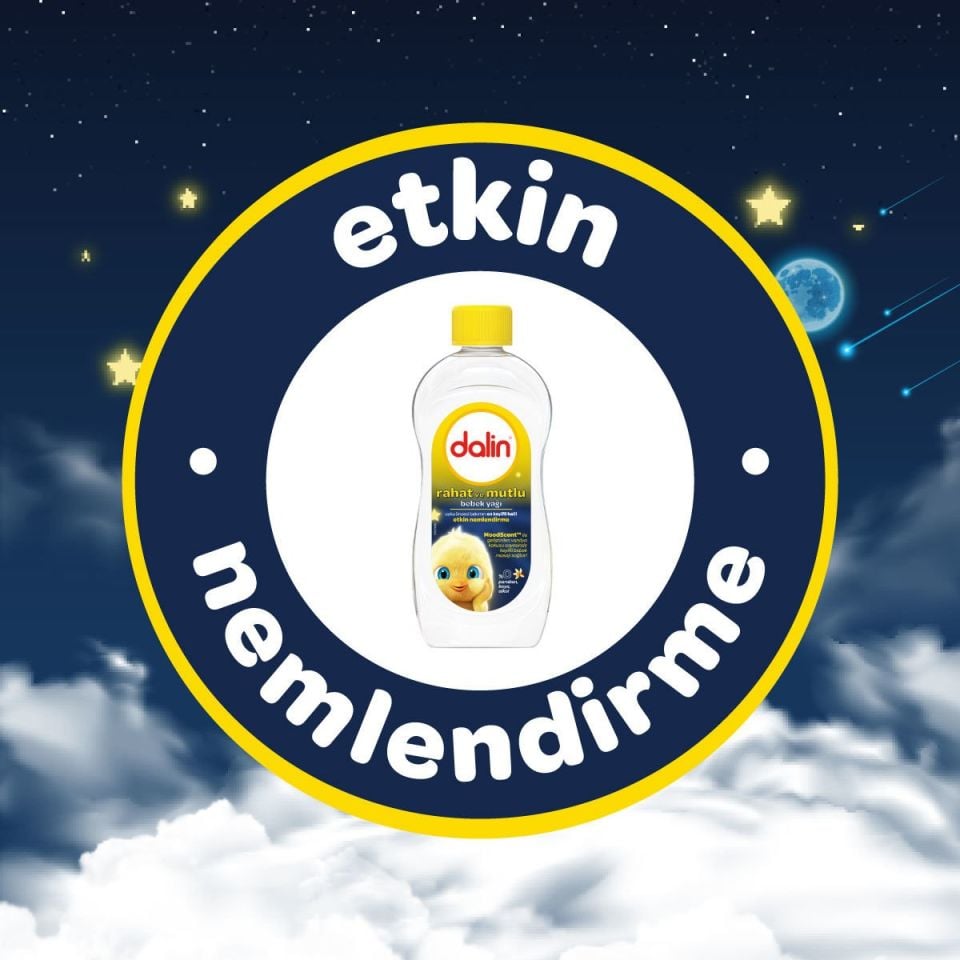 Dalin x 2 Adet Bebek Yağı - Rahat ve Mutlu 300 ml