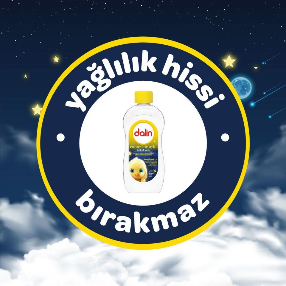 Dalin Bebek Yağı - Rahat ve Mutlu 300 ml