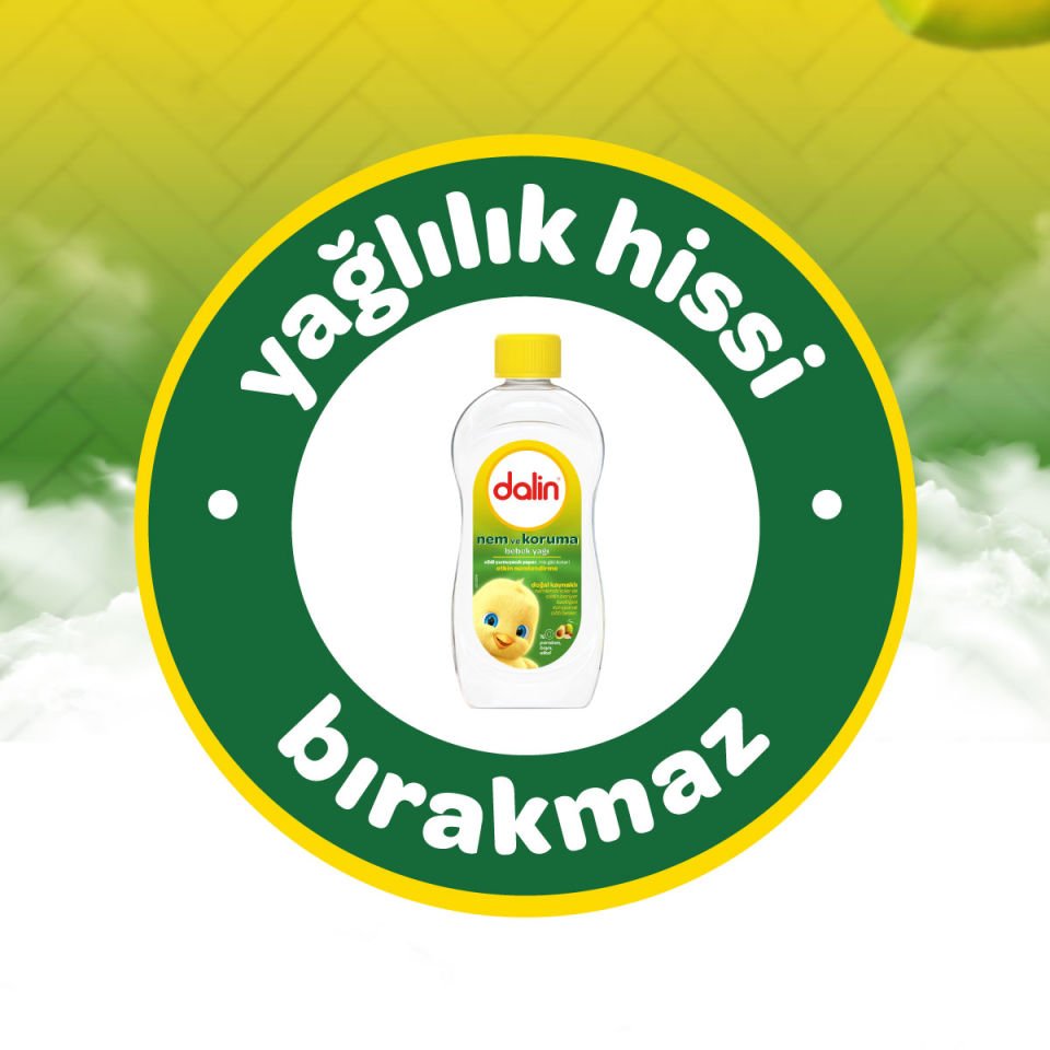 Dalin x 4 Adet Bebek Yağı - Nem ve Koruma 300 ml