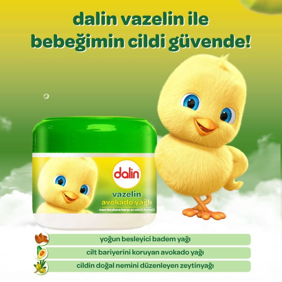 Dalin x 4 Adet Avokadolu Vazelin 100 ml