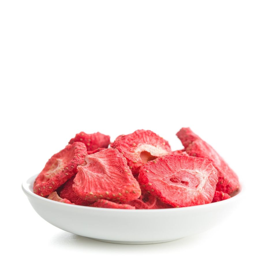 x4 Paket Dondurularak Kurutulmuş Böğürtlen ve Çilek  100 gr