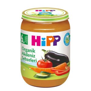 Hipp Organik Akdeniz Sebzeleri 190gr