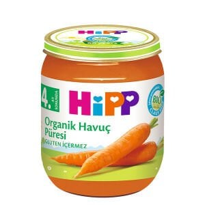Hipp Organik x 3 Adet Havuç Püresi 125gr