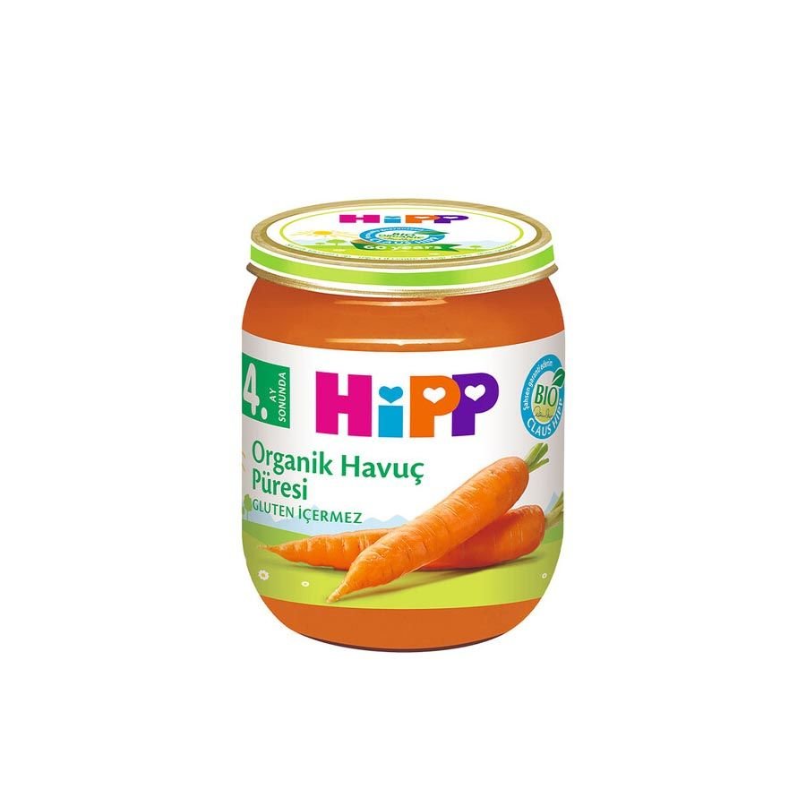 Hipp Organik x 12 Adet Havuç Püresi