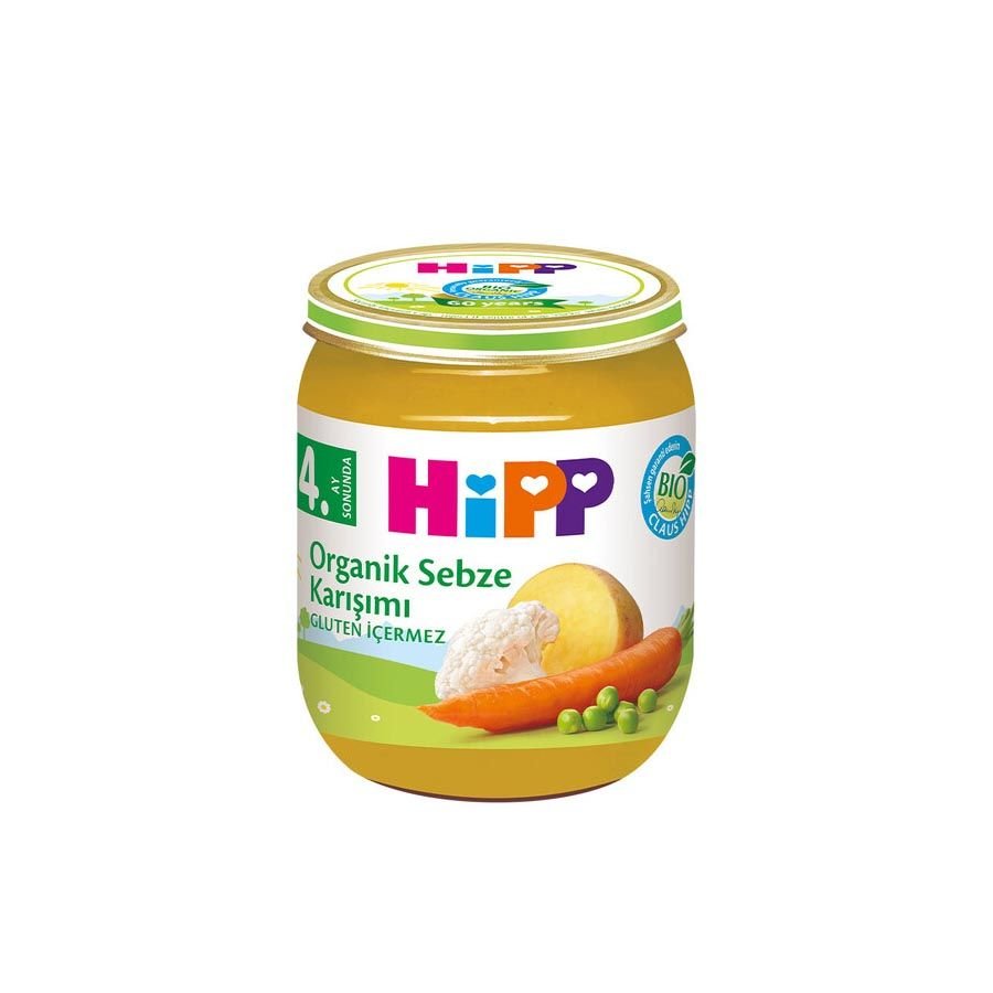 Hipp Organik X 12 Adet Sebze Karışımı 125 gr