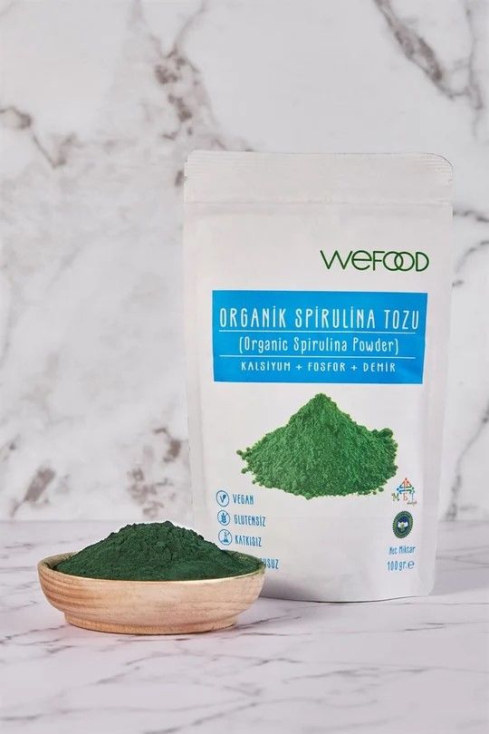 Wefood Organik Spirulina Tozu 100 gr