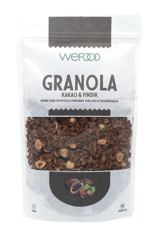 Wefood Kakao & Fındık Granola 250 gr