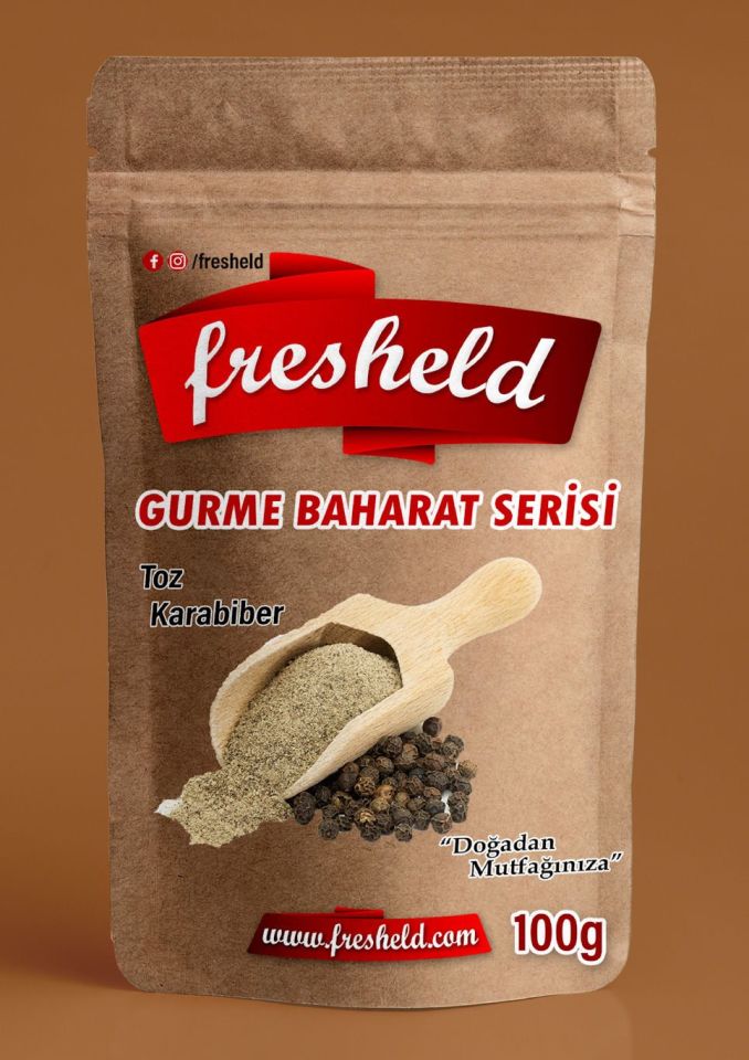 2 Paket - Toz Karabiber 100gr