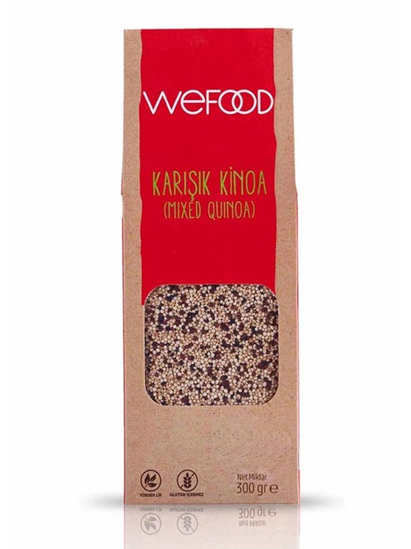 Wefood x 2 Paket Karışık Kinoa 300 gr