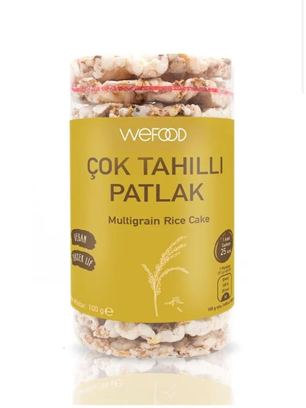 Wefood Çok Tahıllı Patlak 100 gr