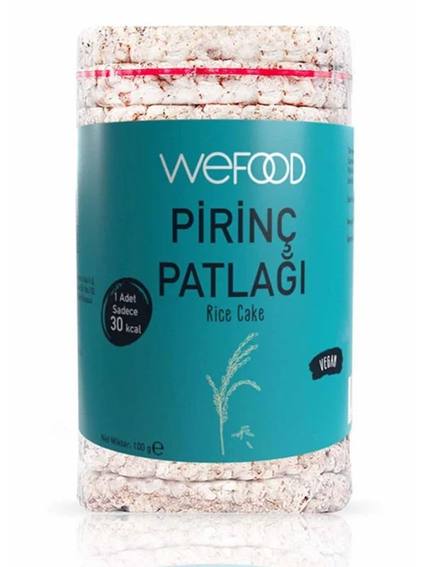 Wefood Pirinç Patlağı 100 gr