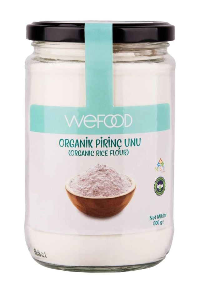 Wefood x 2 Adet Organik Pirinç Unu 500 gr
