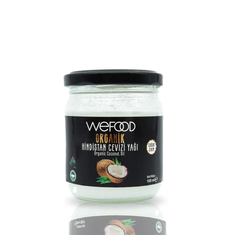 WeFood x 2 Adet Organik Hindistan Cevizi Yağı 150ml