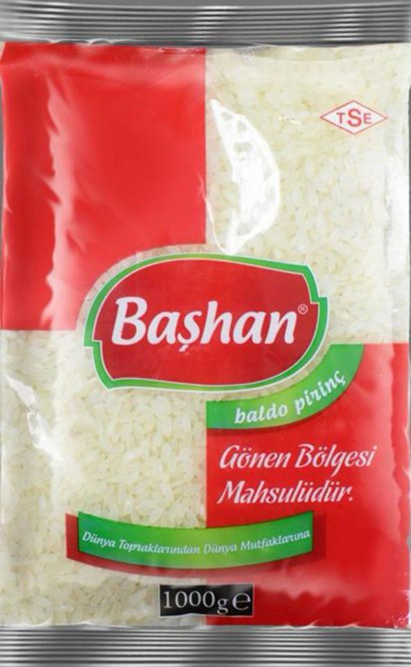 Başhan x 3 Adet Gönen Baldo Pirinç 1000 gr