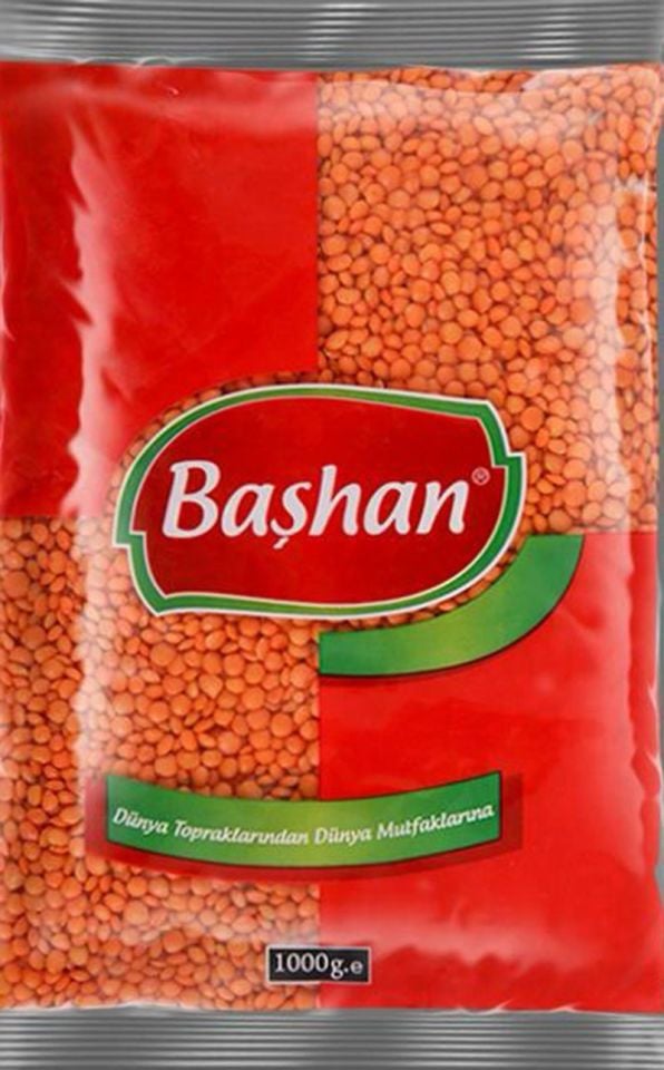 Başhan x 3 Adet Yerli Yaprak Kırmızı Mercimek 1000 gr
