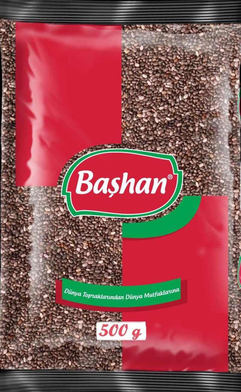 Başhan x 4 Paket Siyah Chia 500 gr