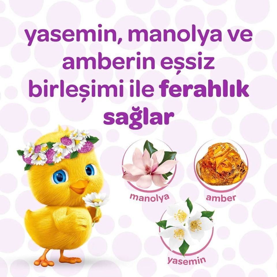 Dalin x 3 Adet Bahar Tazeliği Bebek Kolonyası 150 ml