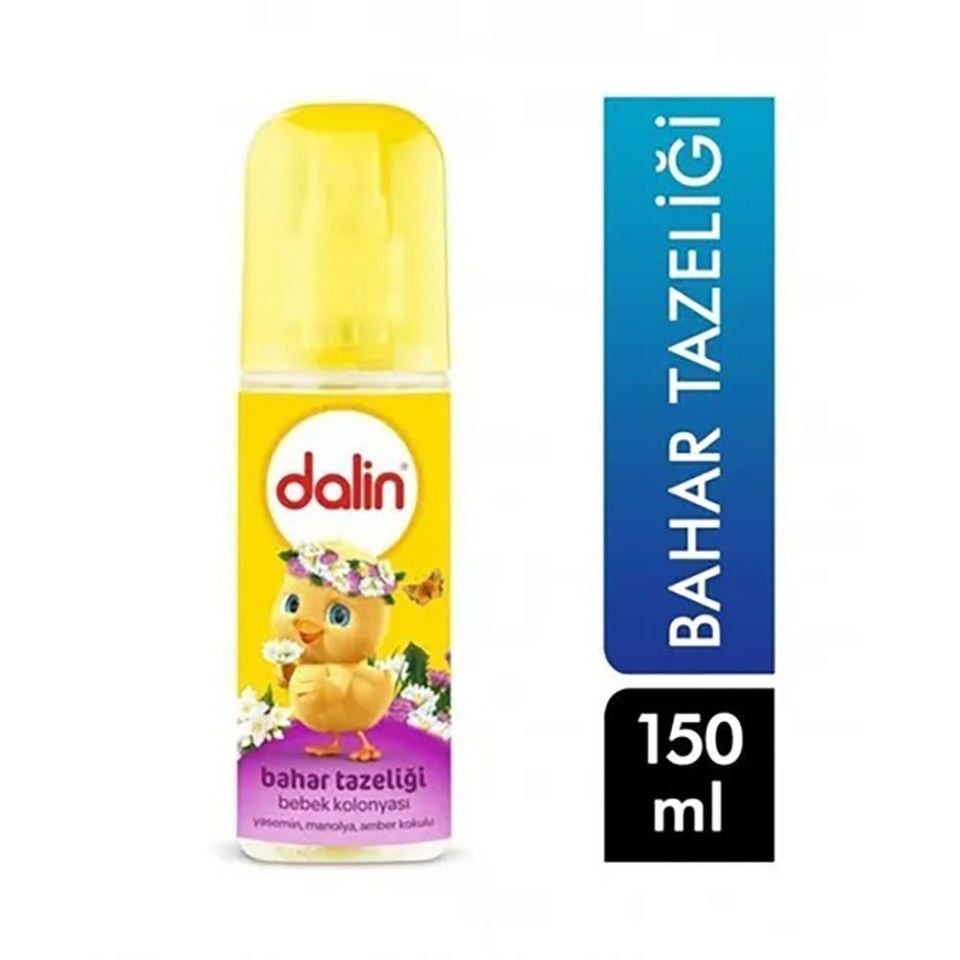 Dalin x 4 Adet Bahar Tazeliği Bebek Kolonyası 150 ml