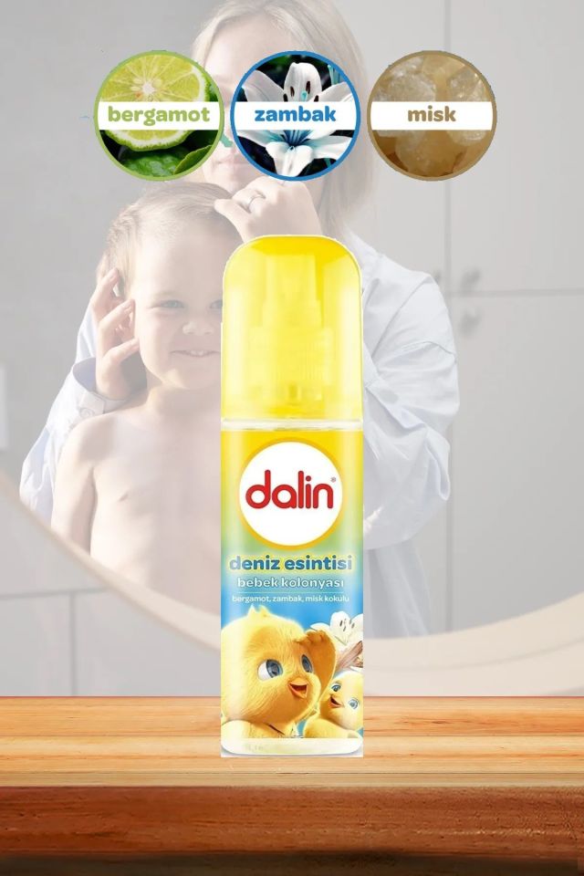 Dalin x 2 Adet Deniz Esintisi Bebek Kolonyası 150 ml