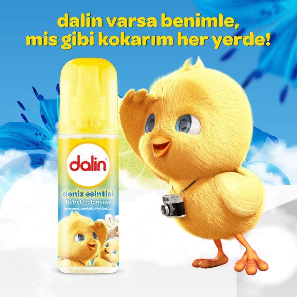 Dalin x 2 Adet Deniz Esintisi Bebek Kolonyası 150 ml