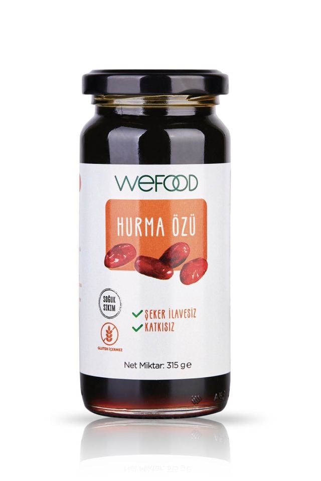 WeFood x 3 Adet Soğuk Sıkım Hurma Özü 315gr