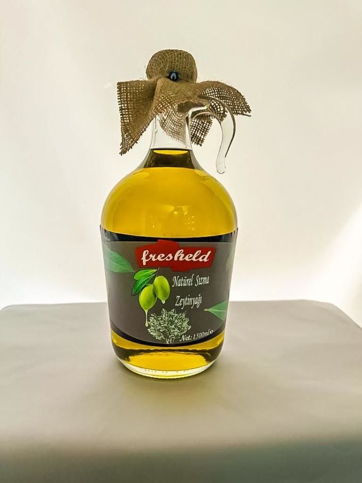 Fresheld x 2 Galon Şişe, Natürel Sızma Zeytinyağı 1500cc