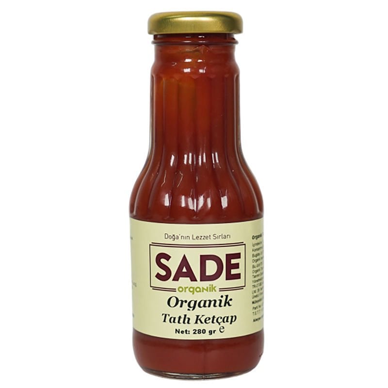 Sade Organik Ketçap 280 gr