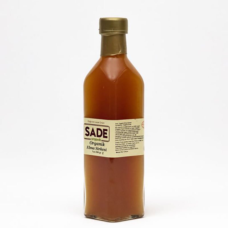 Sade Organik Elma Sirkesi 500 ml