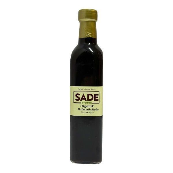 Sade Organik X 2 Şişe Balzamik Sirke 500ml