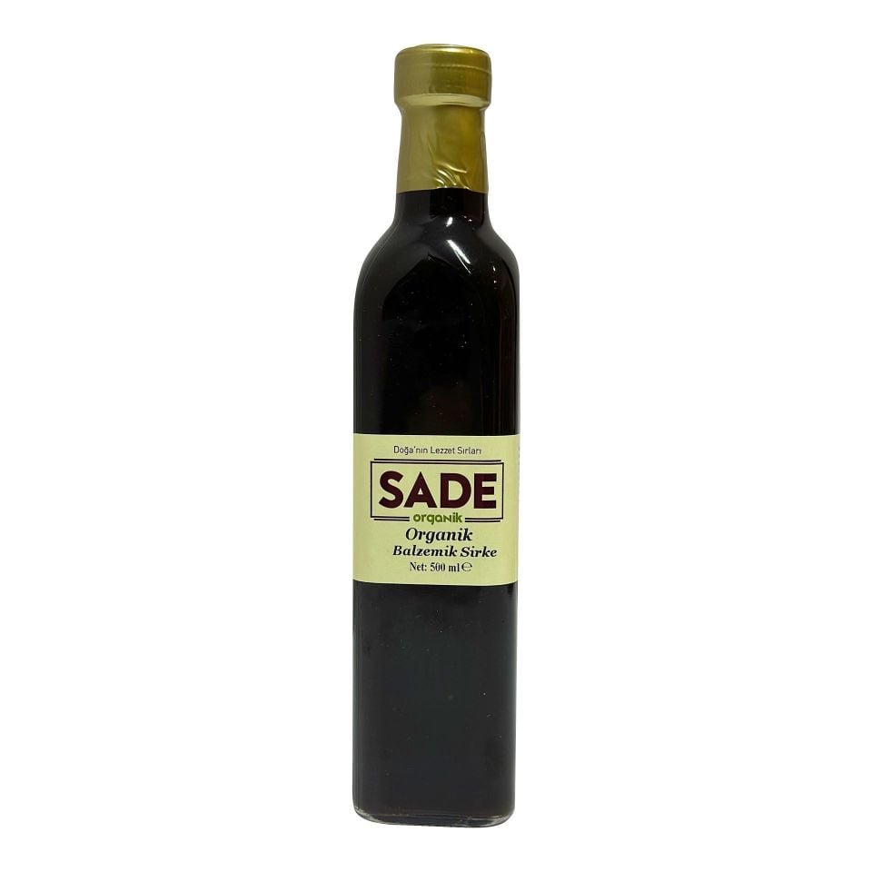 Sade Organik X 4 Şişe Balzamik Sirke 500ml