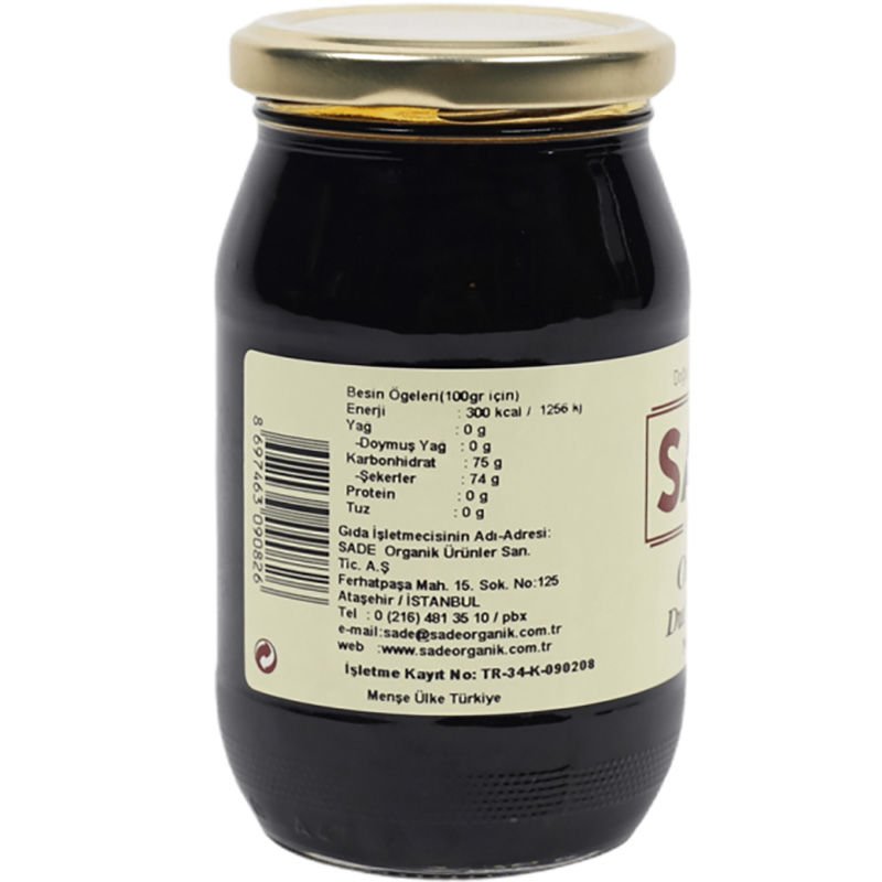 Sade Organik Dut Pekmezi 460 gr