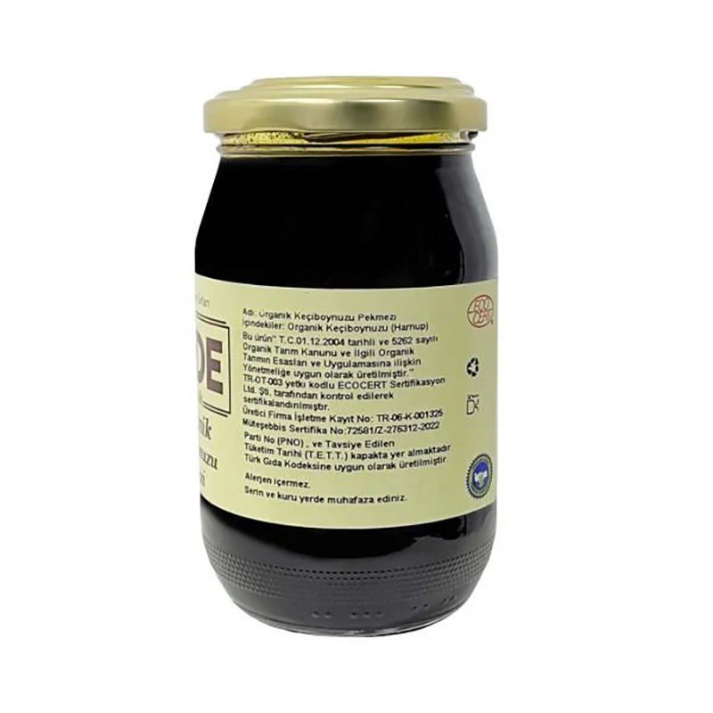 Sade Organik x 2 Kavanoz Keçiboynuzu Pekmezi 460 Gr