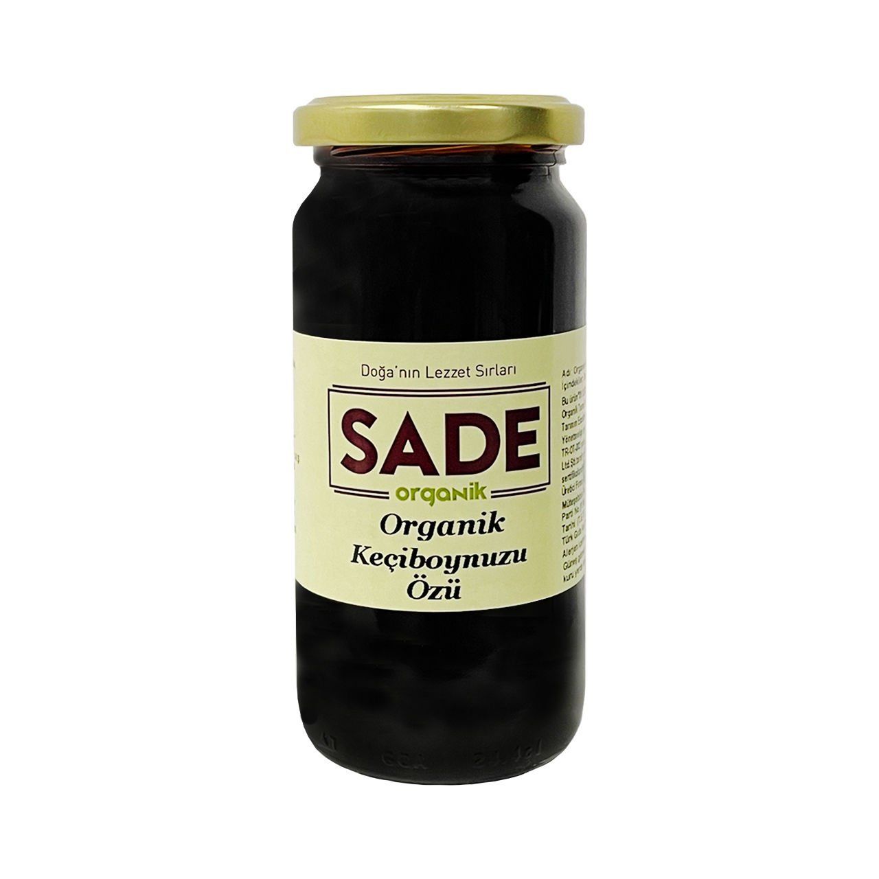 Sade Organik x 3 Kavanoz Keçiboynuzu Özü 315 gr