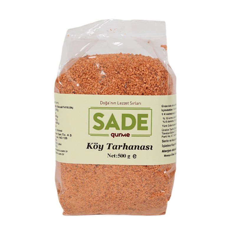 Sade Gurme x 2 Paket  Köy Tarhanası 500 gr