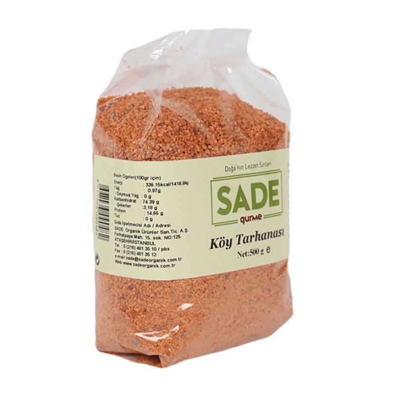 Sade Gurme x 2 Paket  Köy Tarhanası 500 gr